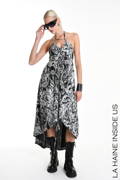 lahaineinsideus, rückenfreies Kleid