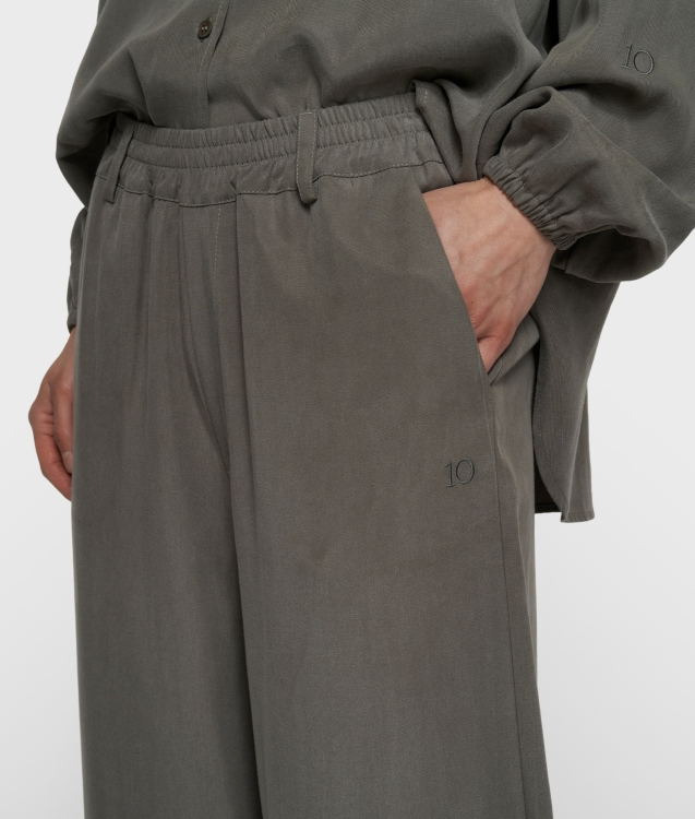 10 Days banana pants lyocell color 1342/dark fog