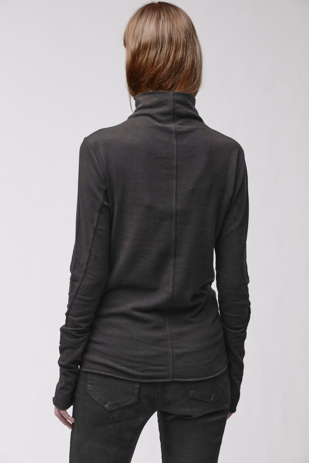 Thom Krom T-SHIRT W TS 627 KALTBRAUN