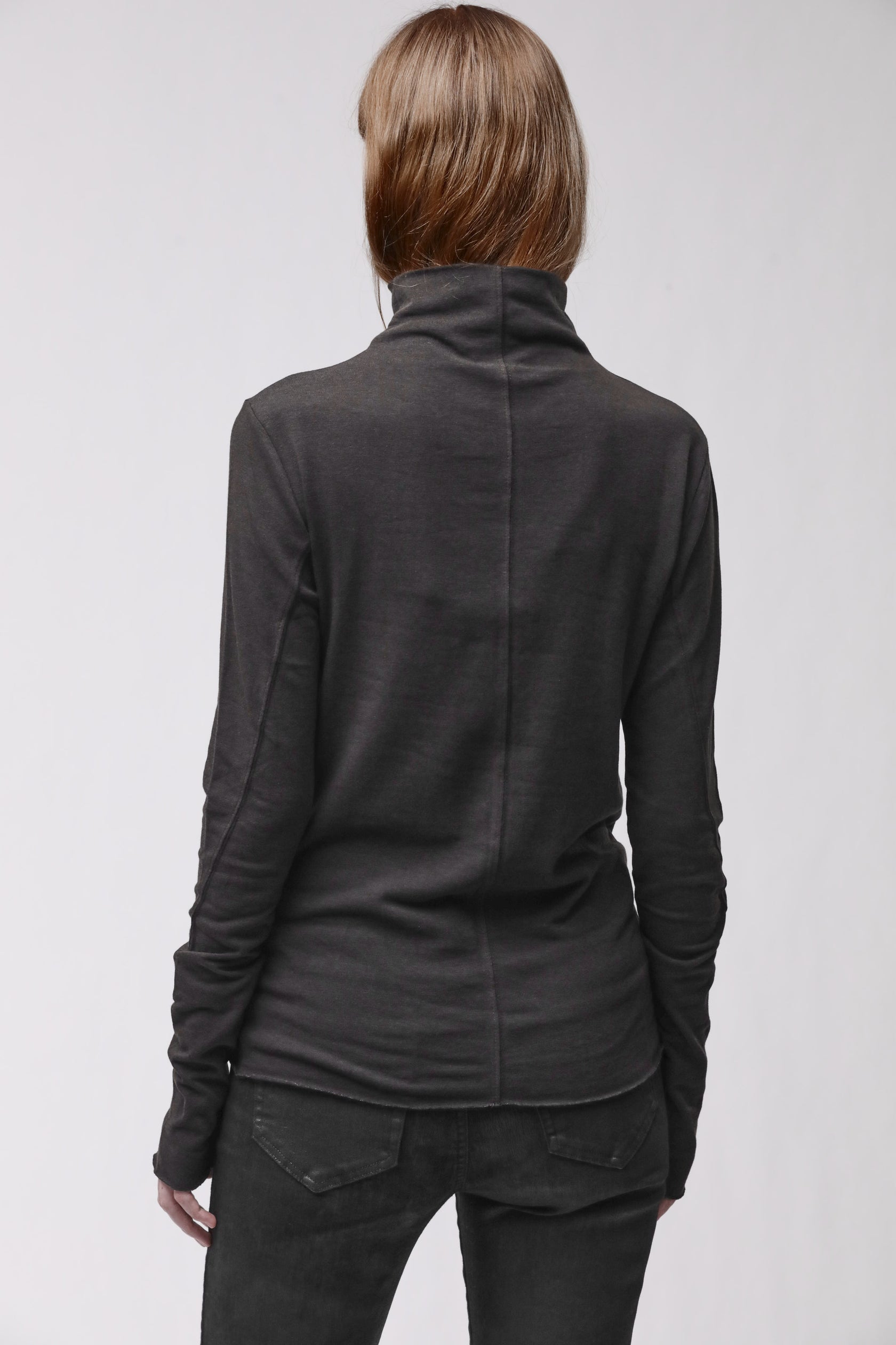 Thom Krom T-SHIRT W TS 627 KALTBRAUN