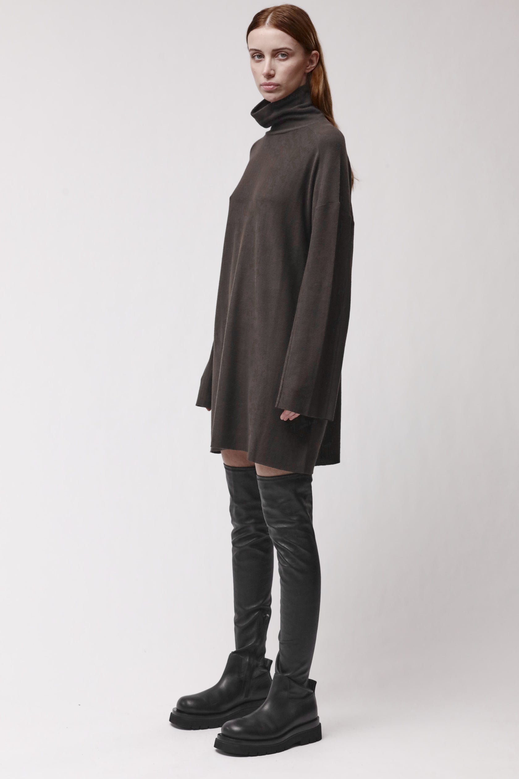 Thom Krom DRESS WD 72 COLD BROWN