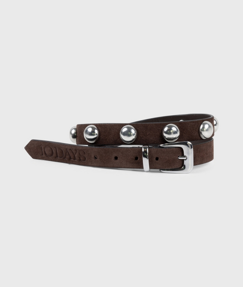10 Days /suede belt studs