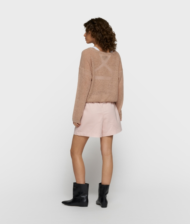 10 Days thin knit sweater Color 1340/light fudge