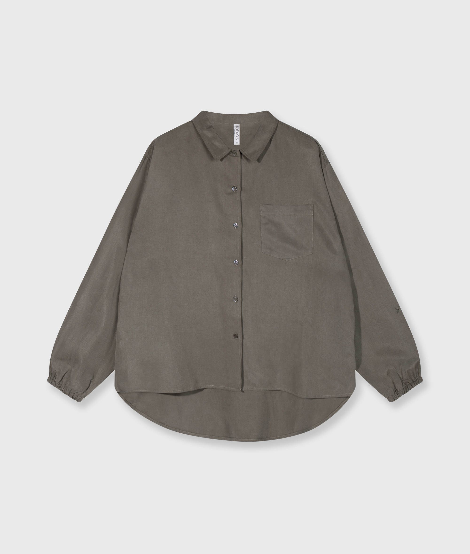 10 Days lyocell shirt color 1342/dark fog