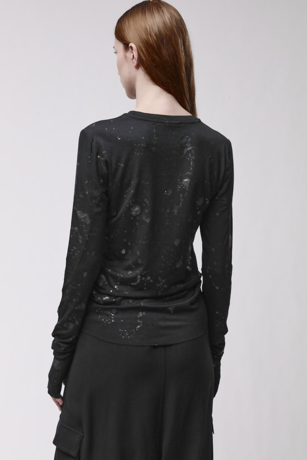 Thom Krom T-SHIRT W TS 633 SCHWARZ