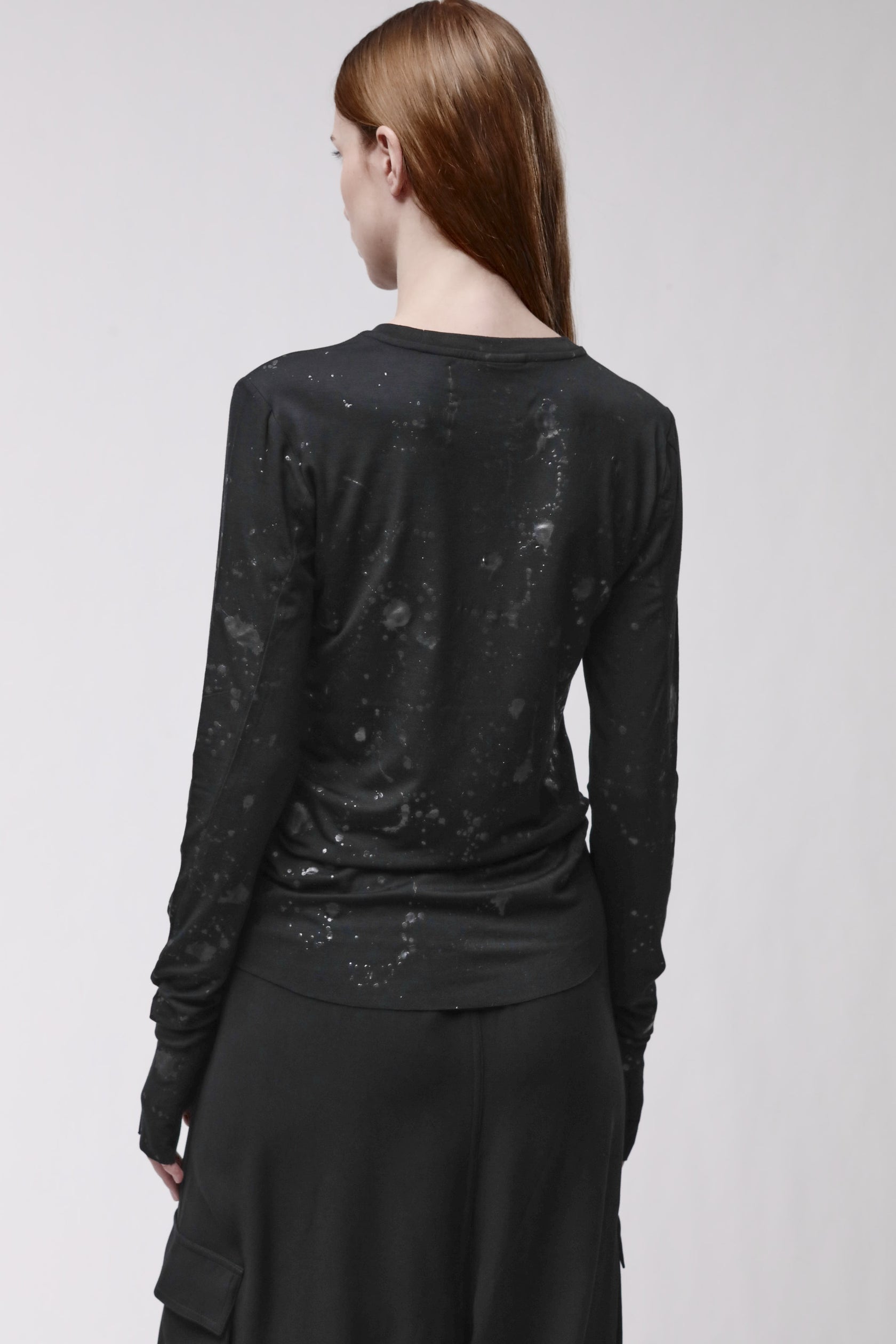 Thom Krom T-SHIRT W TS 633 SCHWARZ
