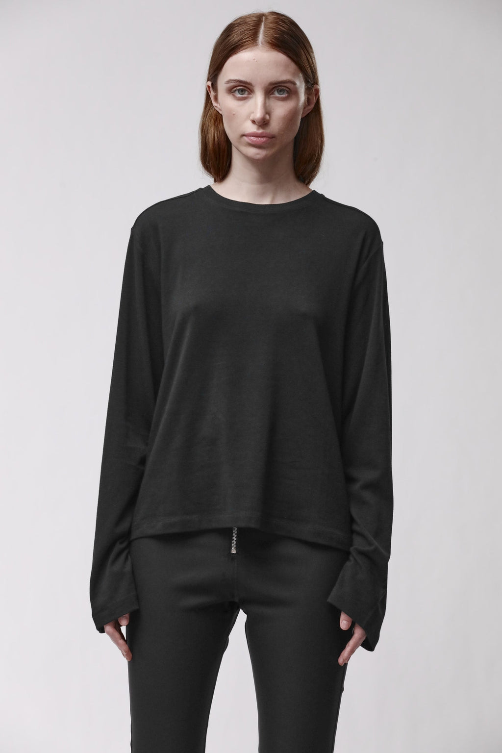 Thom Krom T-SHIRT W TS 651 SCHWARZ
