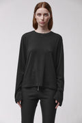 Thom Krom T-SHIRT W TS 651 SCHWARZ