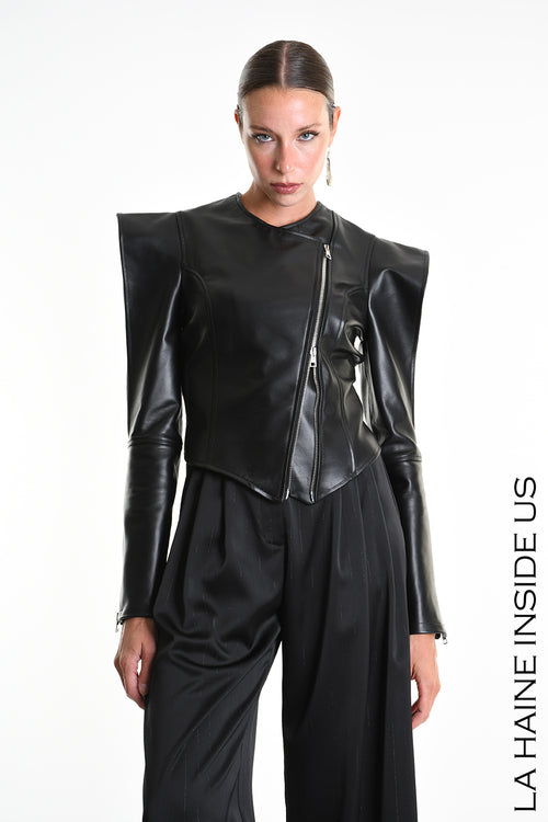 Lahaine Inside us Lederjacke