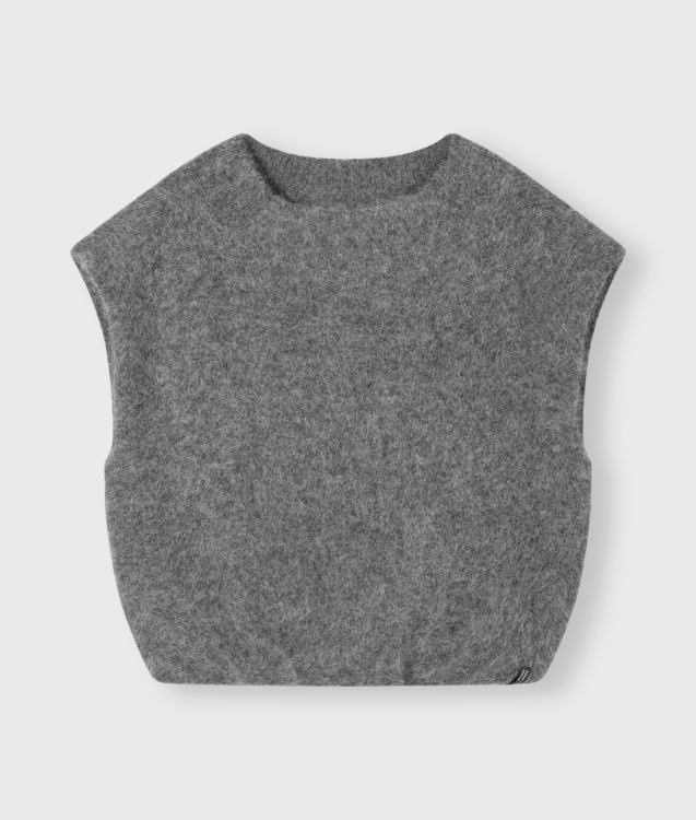 10 Days,Ballon hairy knit top