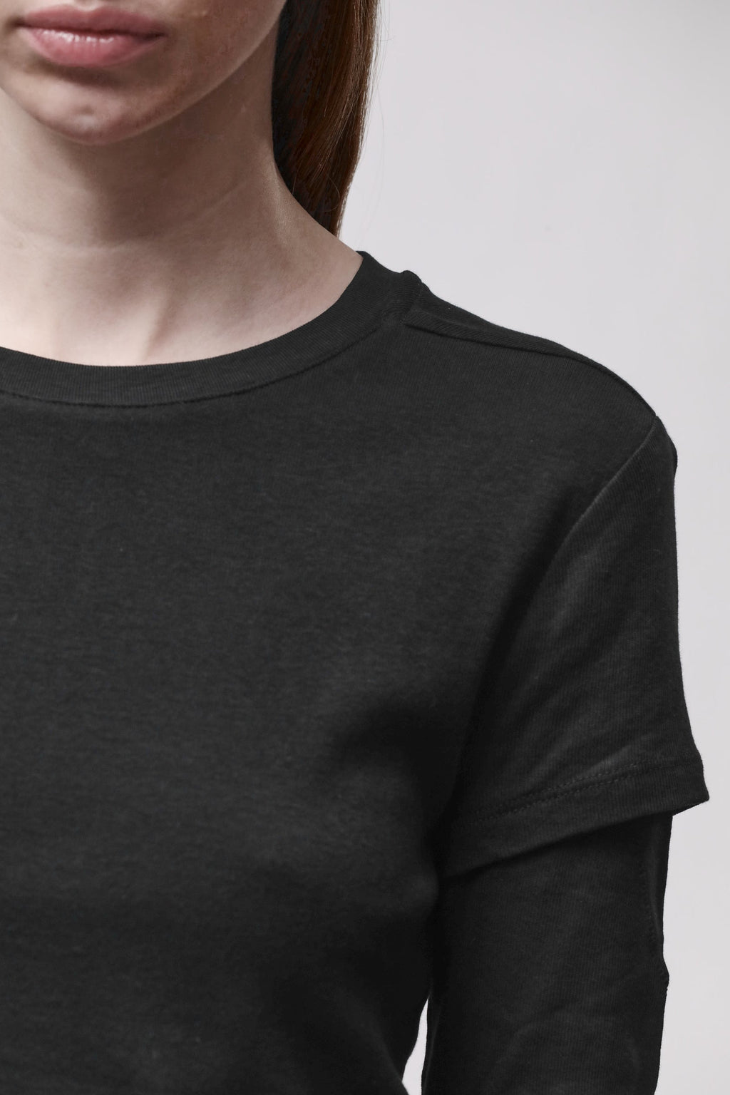 thom/krom T-SHIRT W TS 646 SCHWARZ