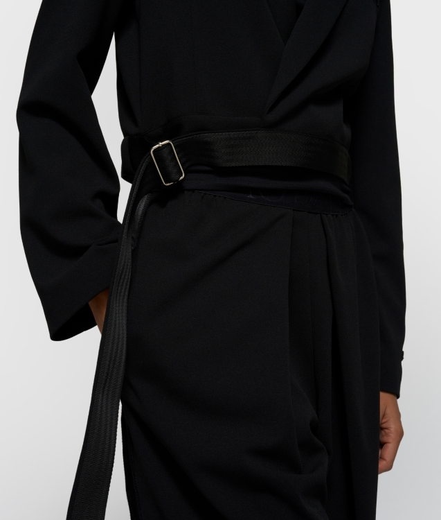 10 Days/
belted blazer crepe