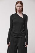 thom/krom T-SHIRT W TS 654 SCHWARZ
