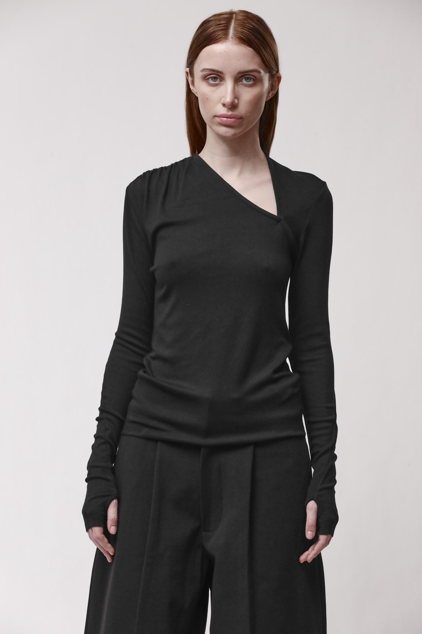 thom/krom T-SHIRT W TS 654 SCHWARZ