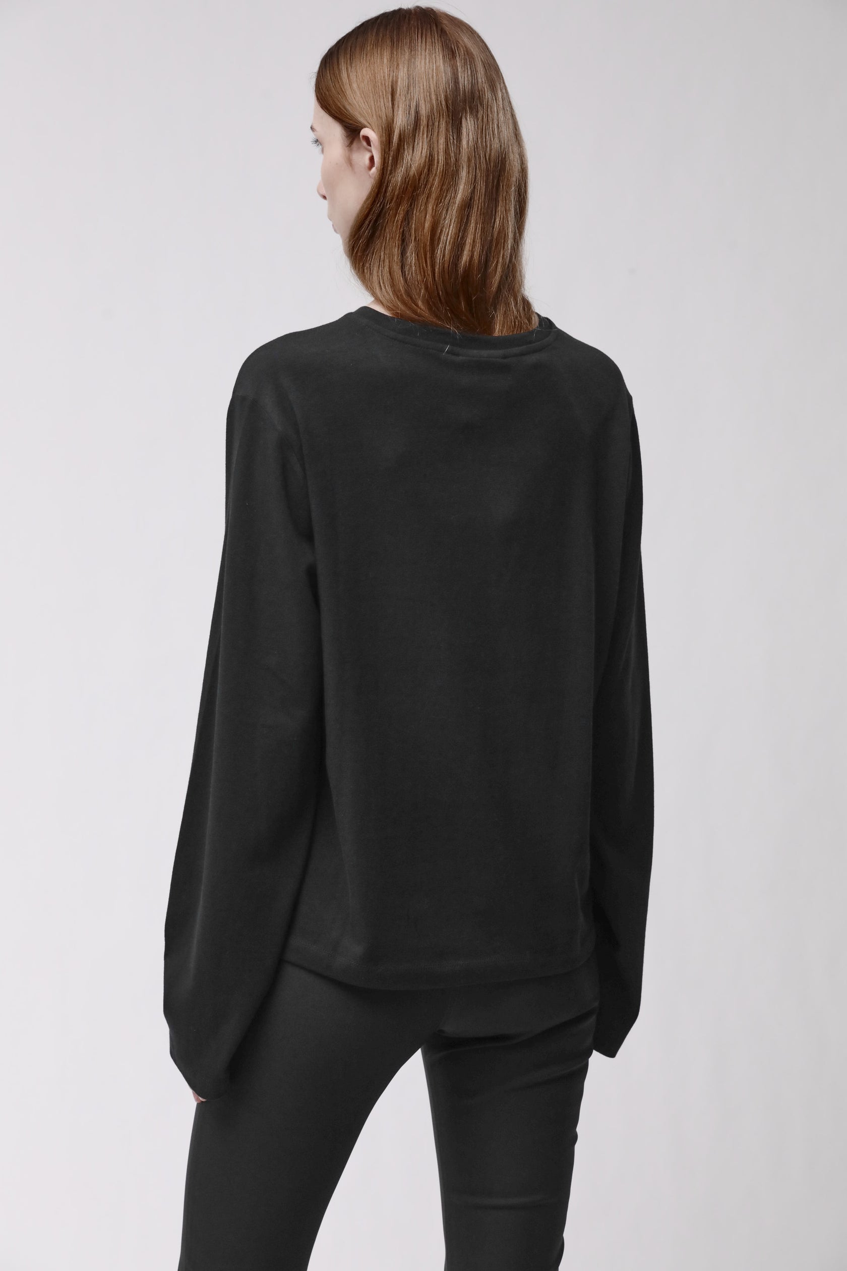 Thom Krom T-SHIRT W TS 651 SCHWARZ