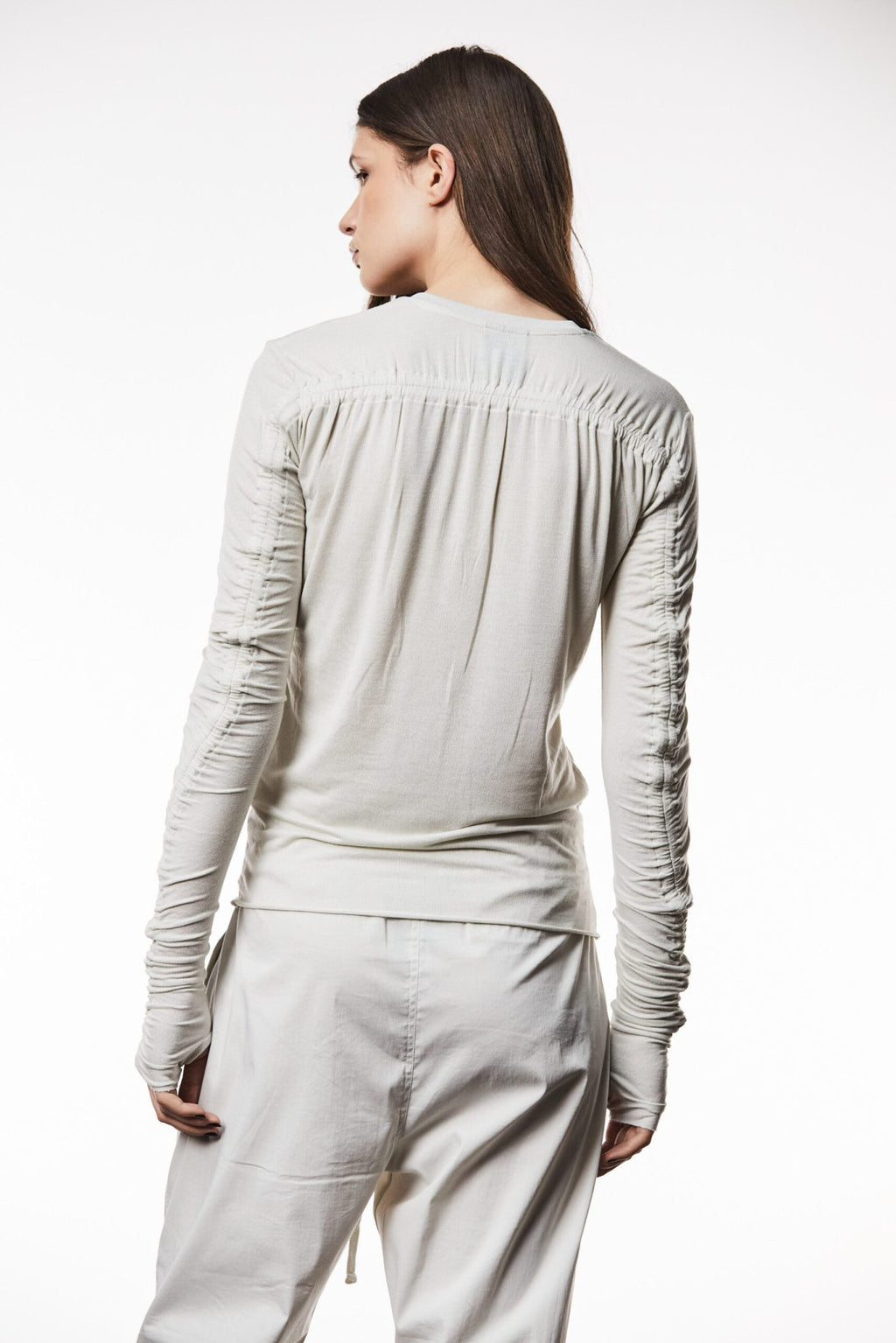 Thom/Krom langarm Shirt, W TS 557 DUNE