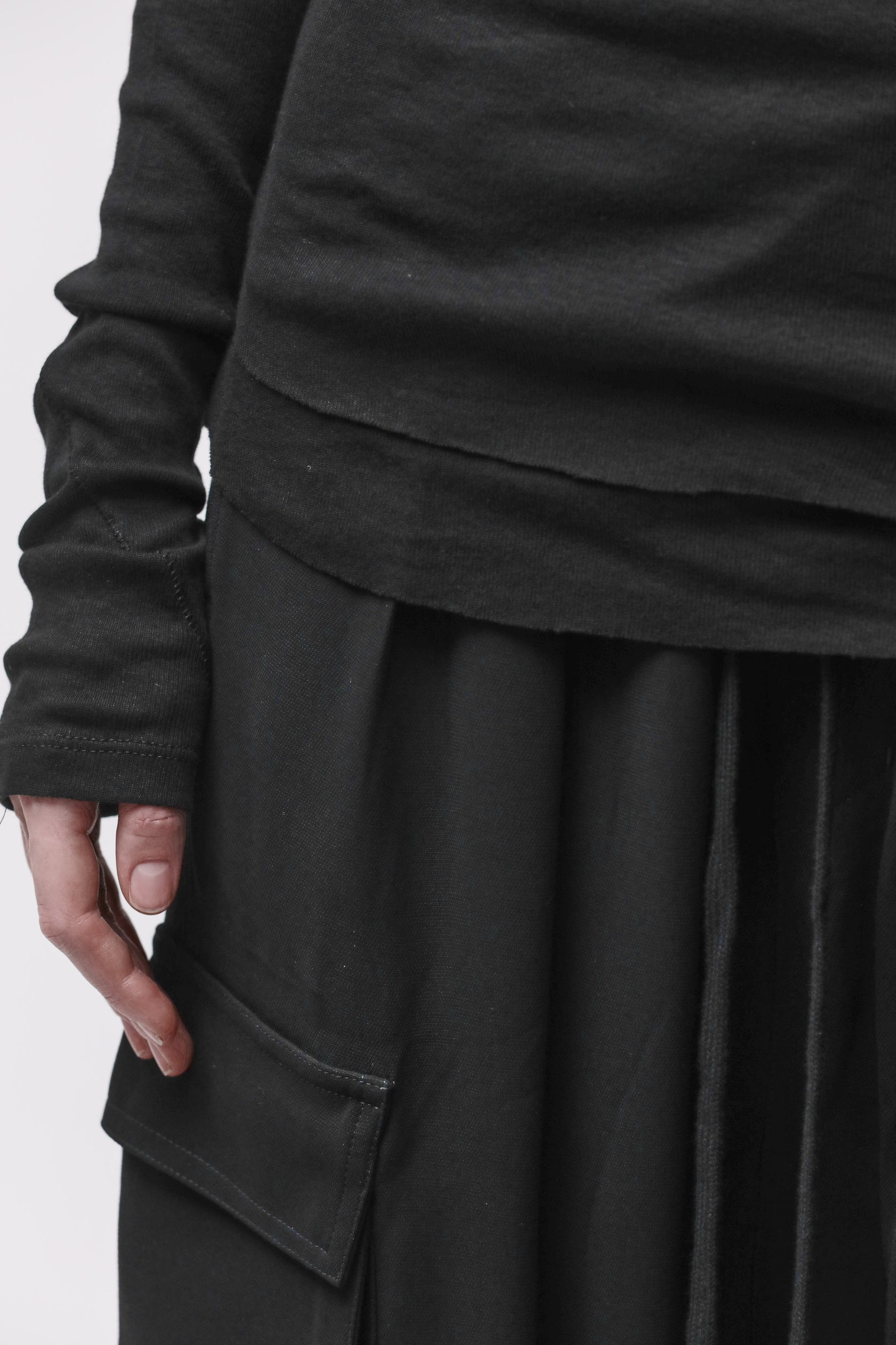 thom/krom T-SHIRT W TS 646 SCHWARZ