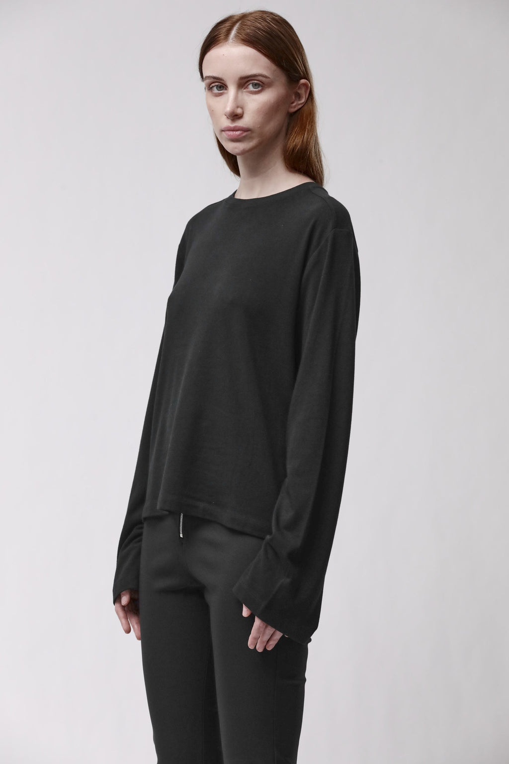 Thom Krom T-SHIRT W TS 651 SCHWARZ