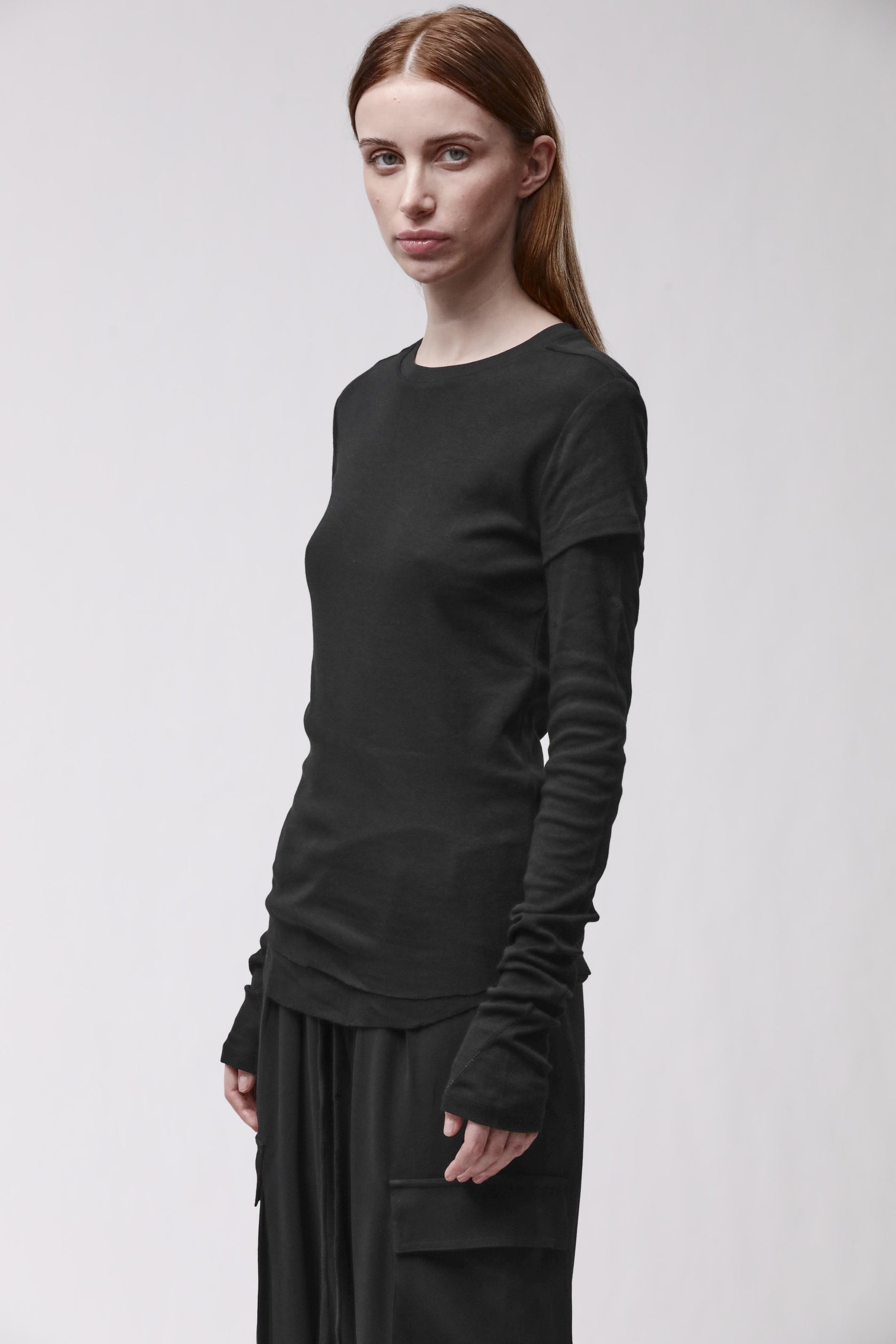 thom/krom T-SHIRT W TS 646 SCHWARZ