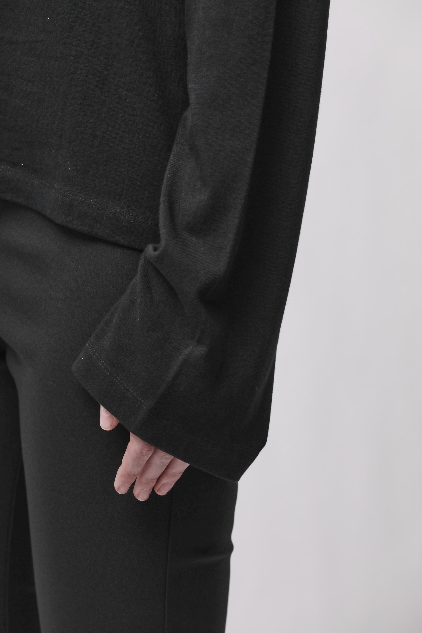 Thom Krom T-SHIRT W TS 651 SCHWARZ