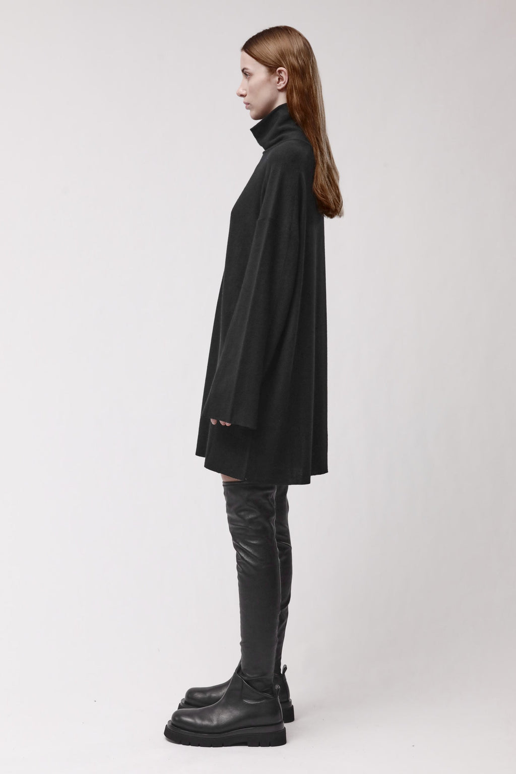Thom Krom Kleid WD 72 SCHWARZ