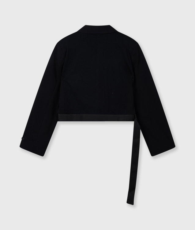 10 Days/
belted blazer crepe
