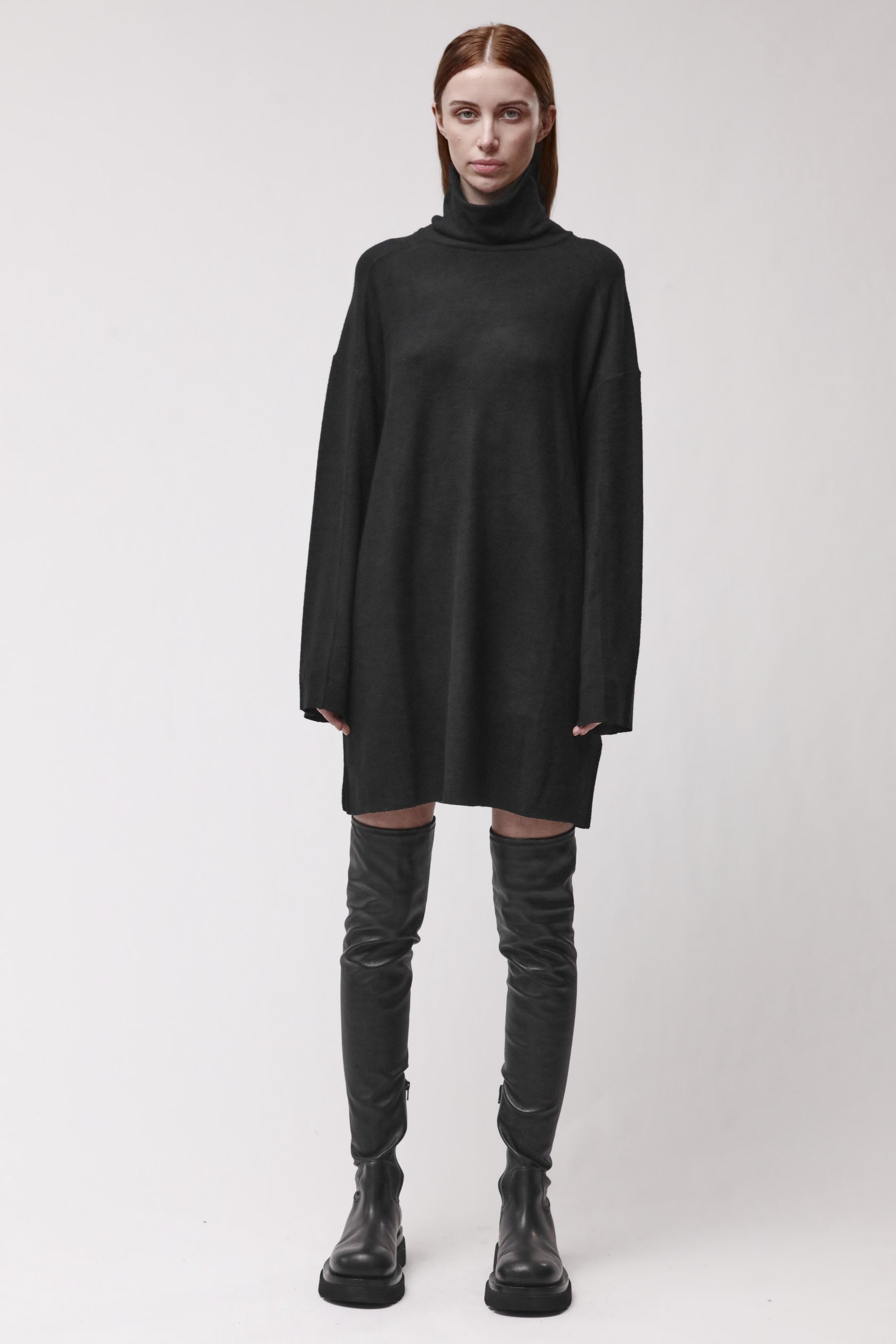 Thom Krom Kleid WD 72 SCHWARZ