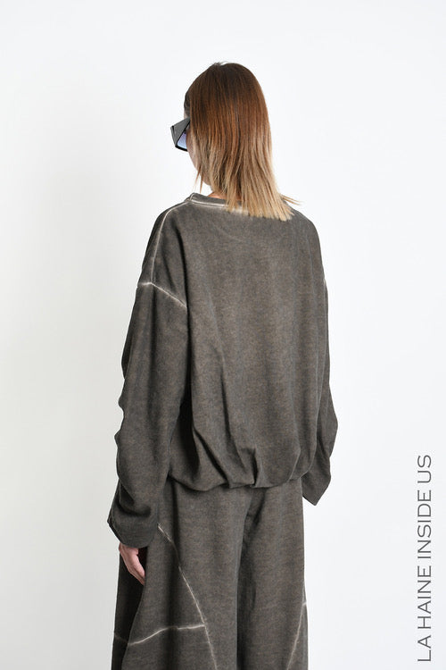 Lahaineinsideus, Doppelter Crop Sweatshirt