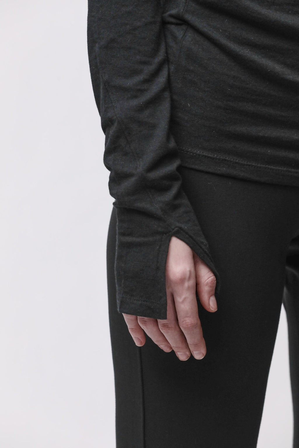Thom Krom T-SHIRT W TS 637 SCHWARZ