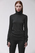 Thom Krom T-SHIRT W TS 637 SCHWARZ