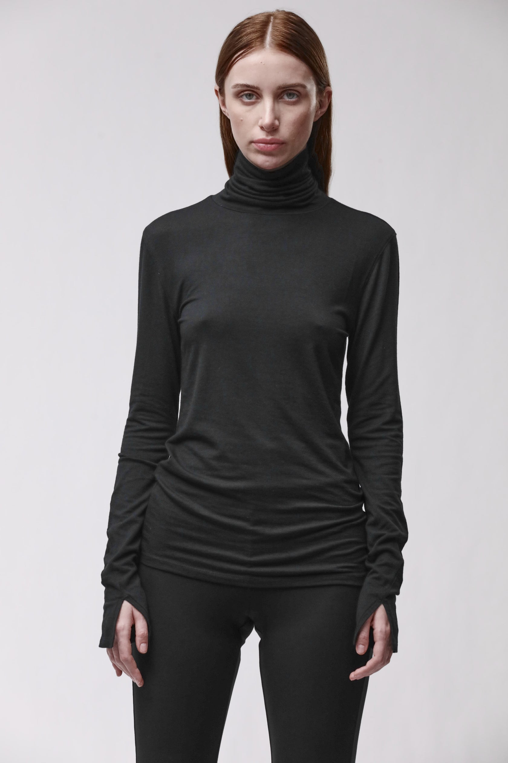Thom Krom T-SHIRT W TS 637 SCHWARZ