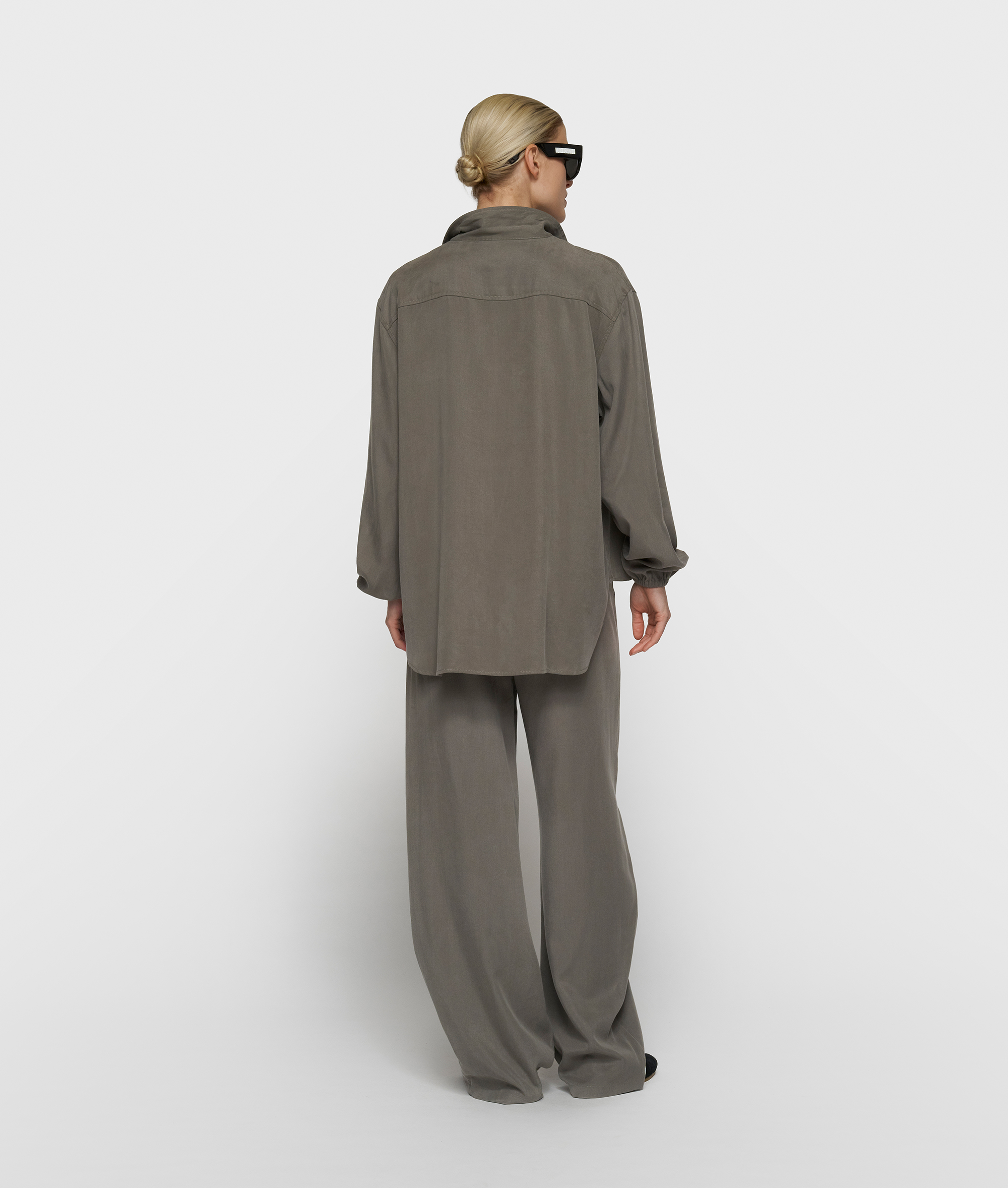 10 Days lyocell shirt color 1342/dark fog