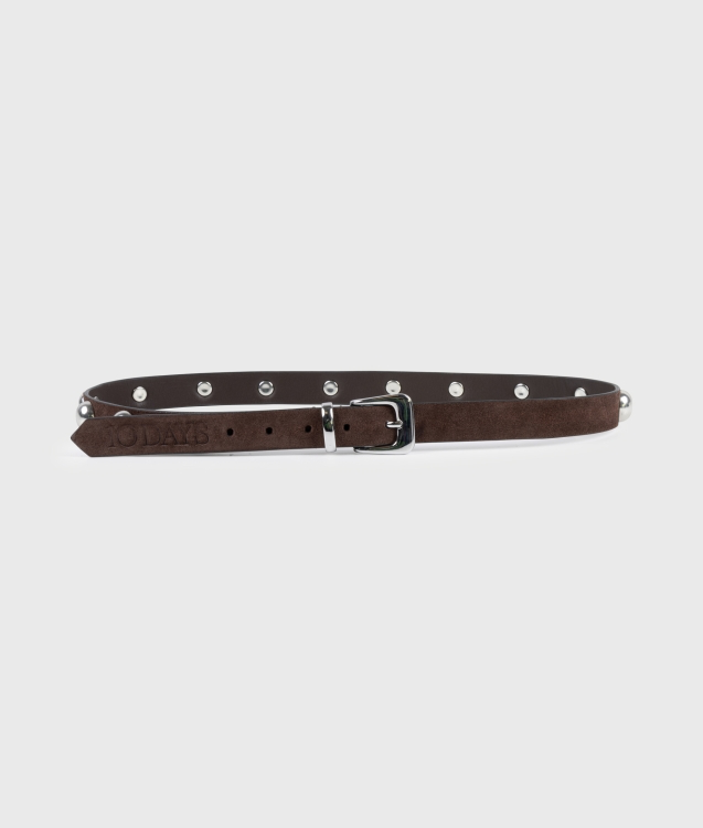 10 Days /suede belt studs