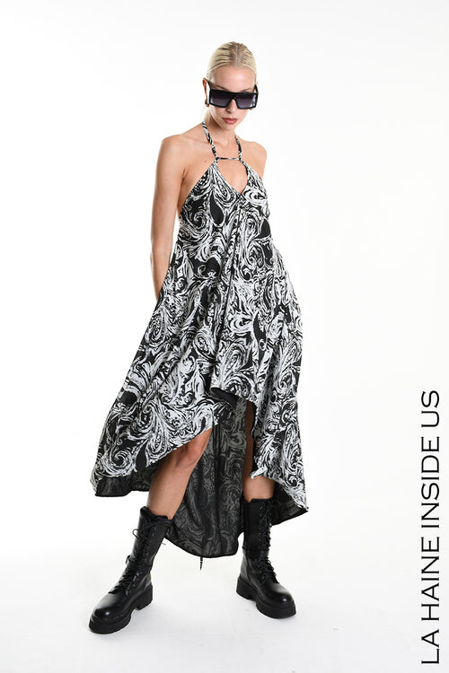 lahaineinsideus, rückenfreies Kleid